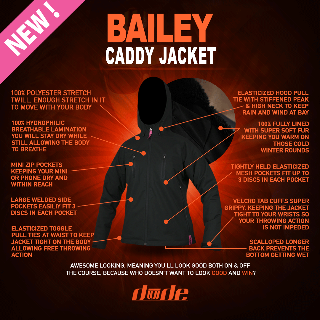 Dude Ladies Bailey Caddy Jacket