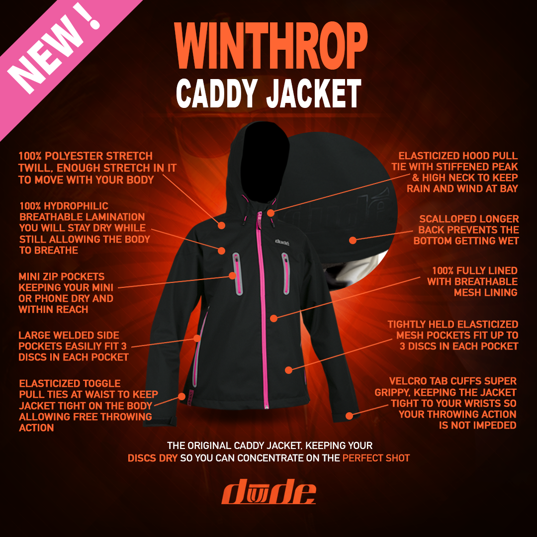 Dude Ladies Winthrop Caddy Jacket