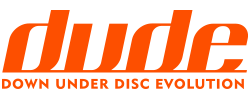 Dude Disc Golf Apparel Logo