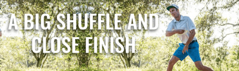 An image of a shuffle and close finish