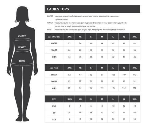 Big Dude Clothing Size Chart