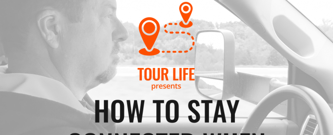 An image of Dude Clothing Tour Life How to stay connected when you're on the road