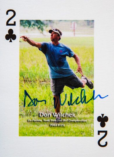 An image of Dude Clothing Playing Cards Clubs 2 Don Wilchek