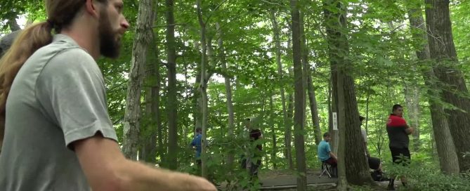 An image of Dude Clothing Tournament Coverage MVP Open Maple Hill Disc Golf Course