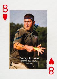 Dude Clothing Playing Cards Eight of Hearts Avery Jenkins