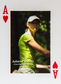 Dude Clothing Playing Cards Ace of Hearts Juliana Korver