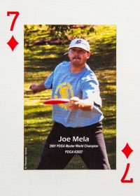 An image of Dude Clothing Playing Cards Seven of Diamonds Joe Mela