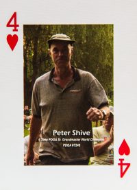 An image of Dude Clothing Playing Cards Four of Hearts 4 Peter Shive