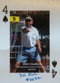 Dude Clothing Playing Cards Four of Spades Rick Voakes