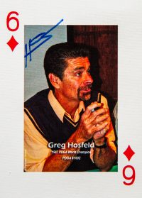 Dude Clothing Playing Cards Six of Diamonds Greg Hosfeld
