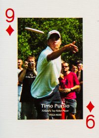 Dude Clothing Playing Cards Nine of Diamonds Timo Pursio